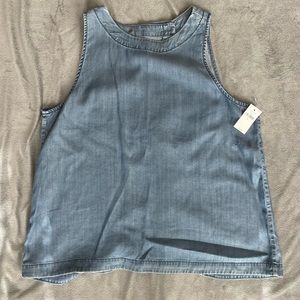 Gap Denim Jean Tank Top